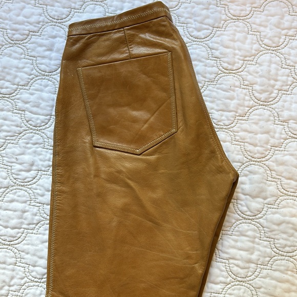 Vintage Leather Pants - Picture 2 of 5